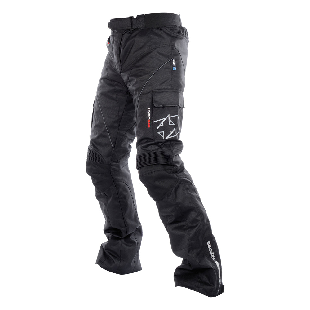 Oxford Siren 2.0 Ladies Textile Trouser Black FREE 1 YEAR Returns, FREE UK Delivery | ThrottleChimp