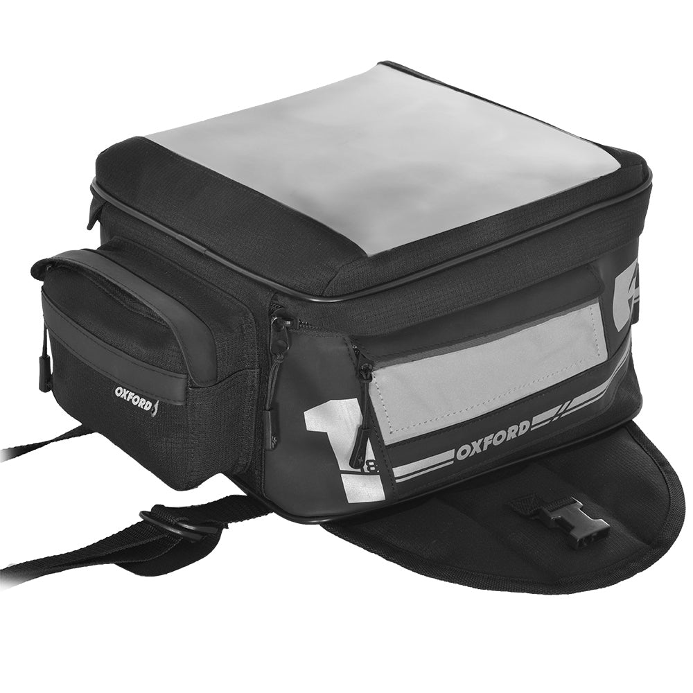 Oxford F1 Magnetic Small Tank Bag Black - 18 Litres FREE 1 YEAR Returns, FREE UK Delivery | ThrottleChimp