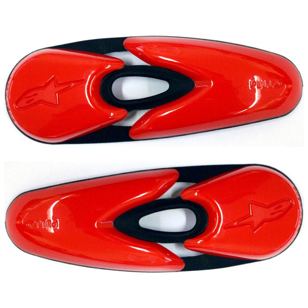 Alpinestars Supertech / SMX R-5 Toe Slider Red FREE 1 YEAR Returns, FREE UK Delivery | ThrottleChimp