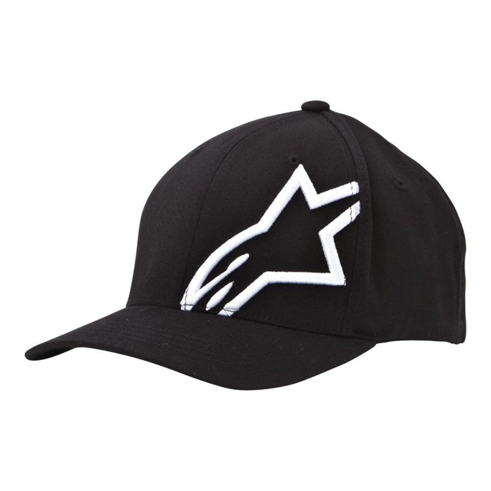 Alpinestars Corp Shift 2 Flexfit Cap Black / White FREE 1 YEAR Returns, FREE UK Delivery | ThrottleChimp