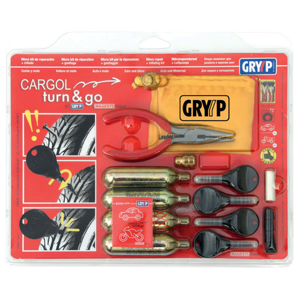GRYPP Cargol Turn & Go Kit For Road Bike / Car FREE 1 YEAR Returns, FREE UK Delivery | ThrottleChimp