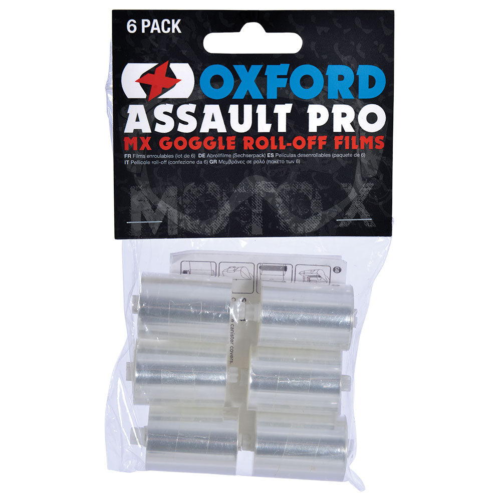 Oxford Roll-Off Films - Pack Of 6 FREE 1 YEAR Returns, FREE UK Delivery | ThrottleChimp