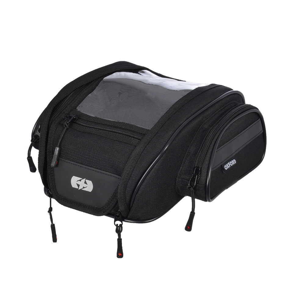 Oxford F1 Magnetic Mini Tank Bag Black - 7 Litres FREE 1 YEAR Returns, FREE UK Delivery | ThrottleChimp