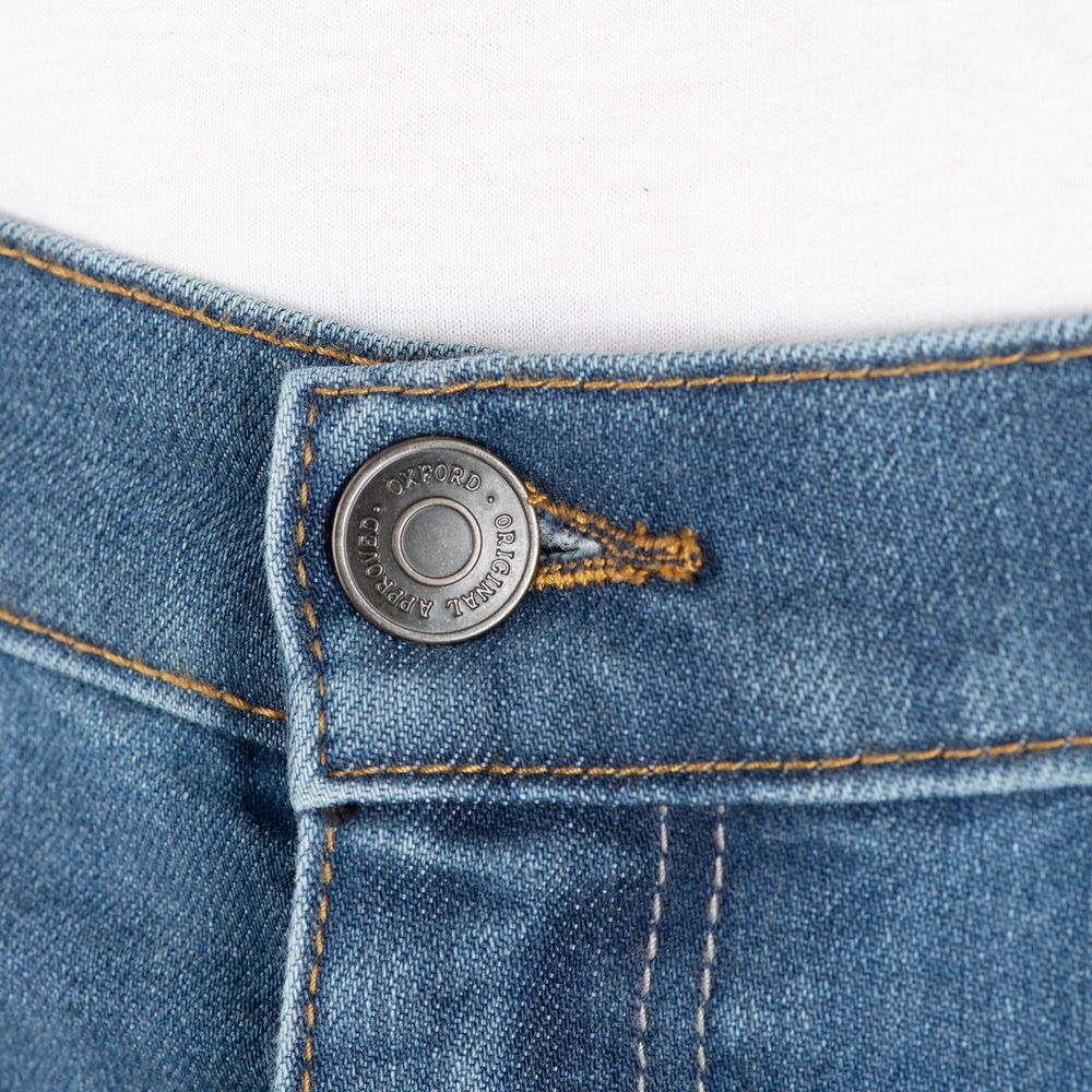 Oxford Original Approved AA Straight Fit Jeans Mid Blue FREE 1 YEAR Returns, FREE UK Delivery | ThrottleChimp