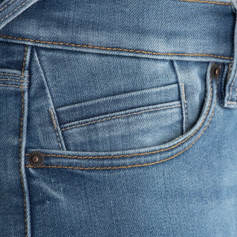 Oxford Original Approved AA Straight Fit Jeans Mid Blue FREE 1 YEAR Returns, FREE UK Delivery | ThrottleChimp