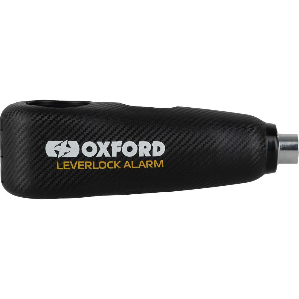 Oxford Alarm Lever Lock Black FREE 1 YEAR Returns, FREE UK Delivery | ThrottleChimp