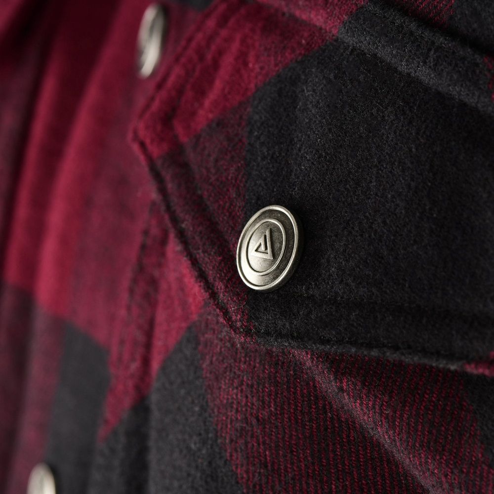 Oxford Kickback 2.0 Ladies Shirt Red FREE 1 YEAR Returns, FREE UK Delivery | ThrottleChimp