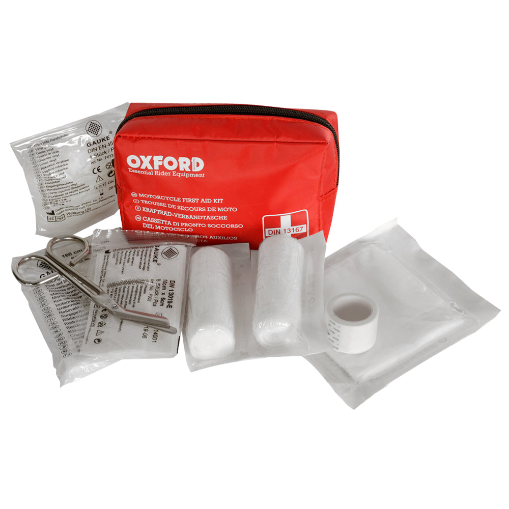 Oxford Underseat First Aid Kit FREE 1 YEAR Returns, FREE UK Delivery | ThrottleChimp