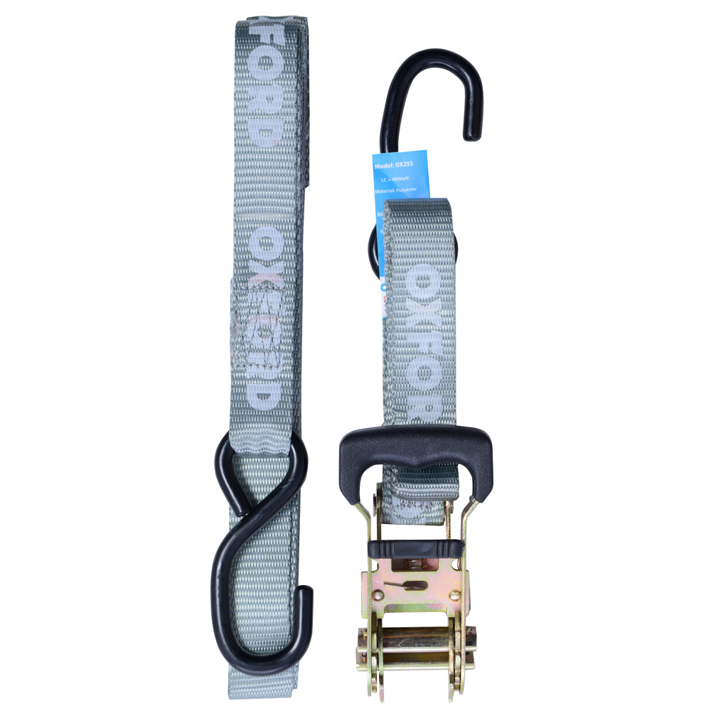 Oxford Ratchet Hook Straps FREE 1 YEAR Returns, FREE UK Delivery | ThrottleChimp