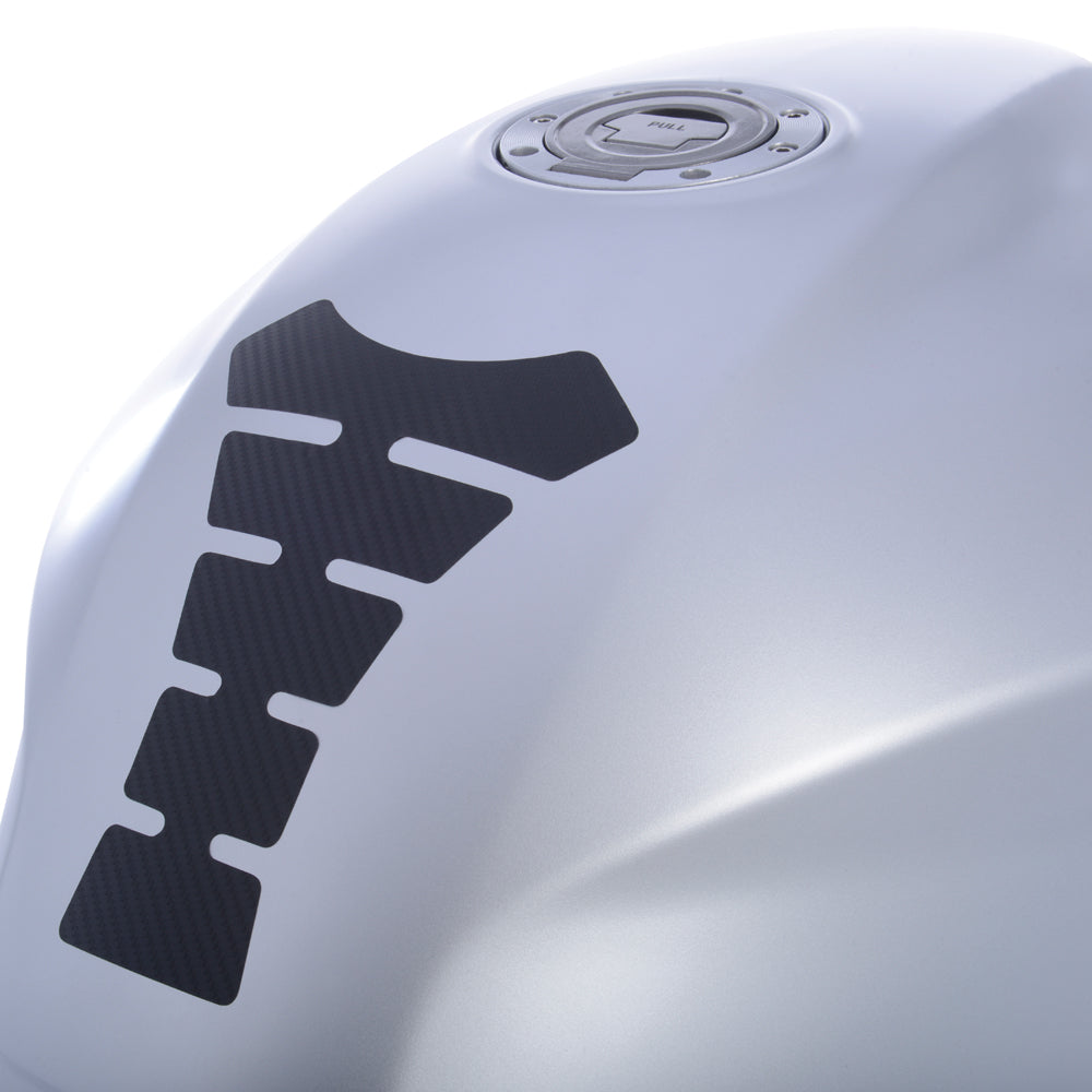 Oxford Spine Embossed Tank Pad Carbon FREE 1 YEAR Returns, FREE UK Delivery | ThrottleChimp