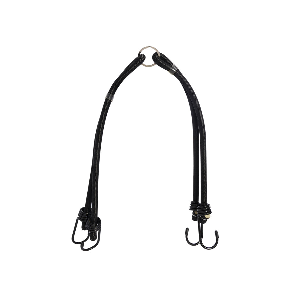 Oxford Double Bungee Strap System Black - 24'' / 600mm FREE 1 YEAR Returns, FREE UK Delivery | ThrottleChimp