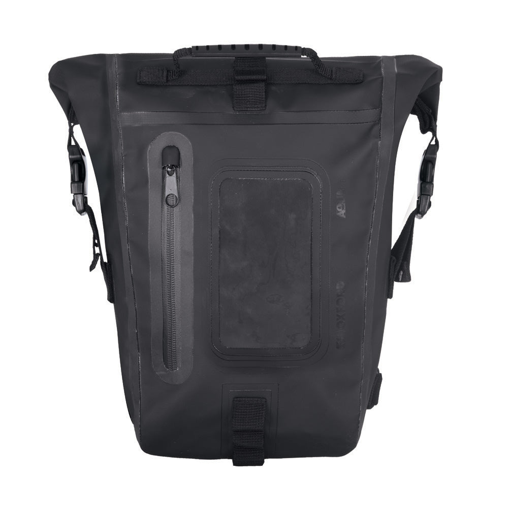 Oxford Aqua M8 Tank Bag Black - 8 Litres FREE 1 YEAR Returns, FREE UK Delivery | ThrottleChimp