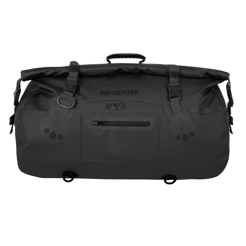 Oxford Aqua T70 Roll Bag Black - 70 Litres FREE 1 YEAR Returns, FREE UK Delivery | ThrottleChimp