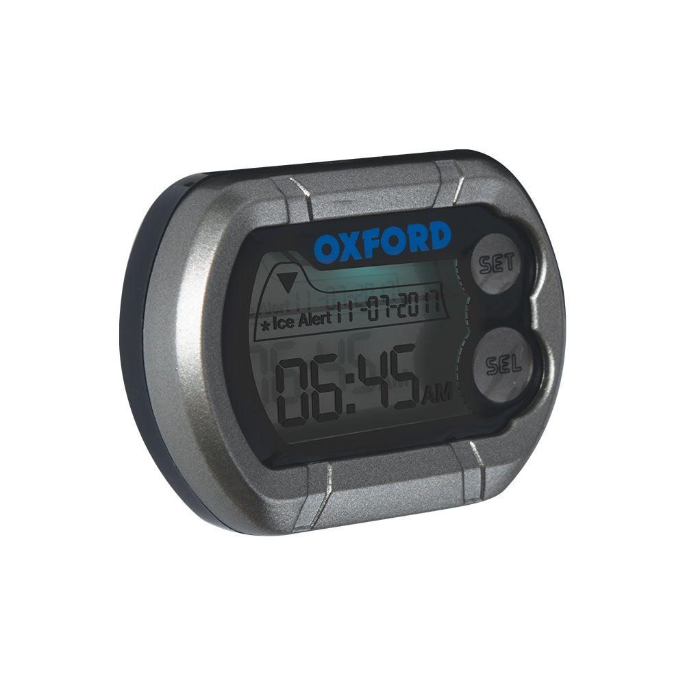 Oxford Weather Resistant Digital Clock FREE 1 YEAR Returns, FREE UK Delivery | ThrottleChimp
