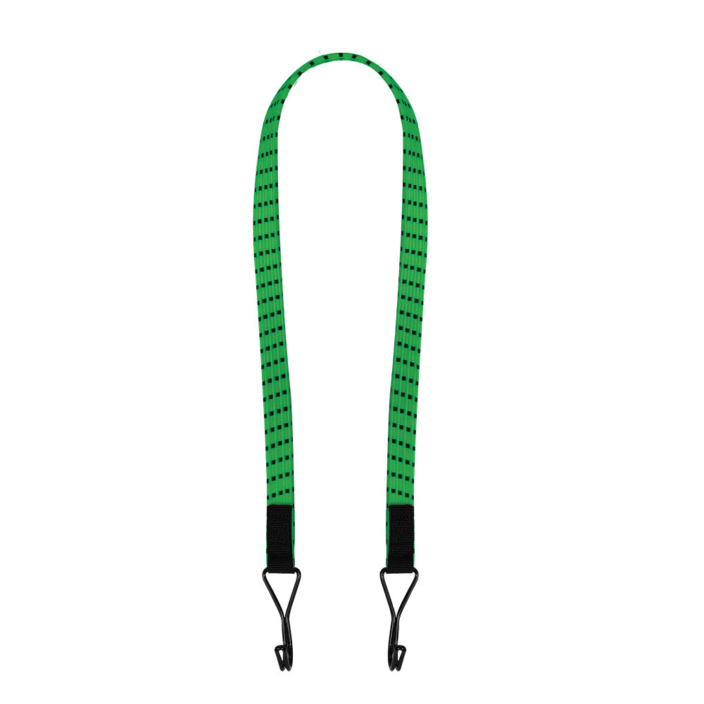 Oxford Twin Wire Flat Bungee Black / Green FREE 1 YEAR Returns, FREE UK Delivery | ThrottleChimp