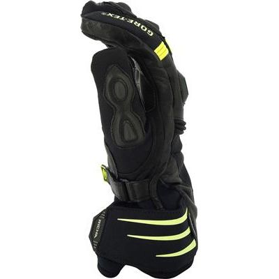Richa Cold Protect Gore-Tex Gloves Black / Fluo Yellow FREE 1 YEAR Returns, FREE UK Delivery | ThrottleChimp