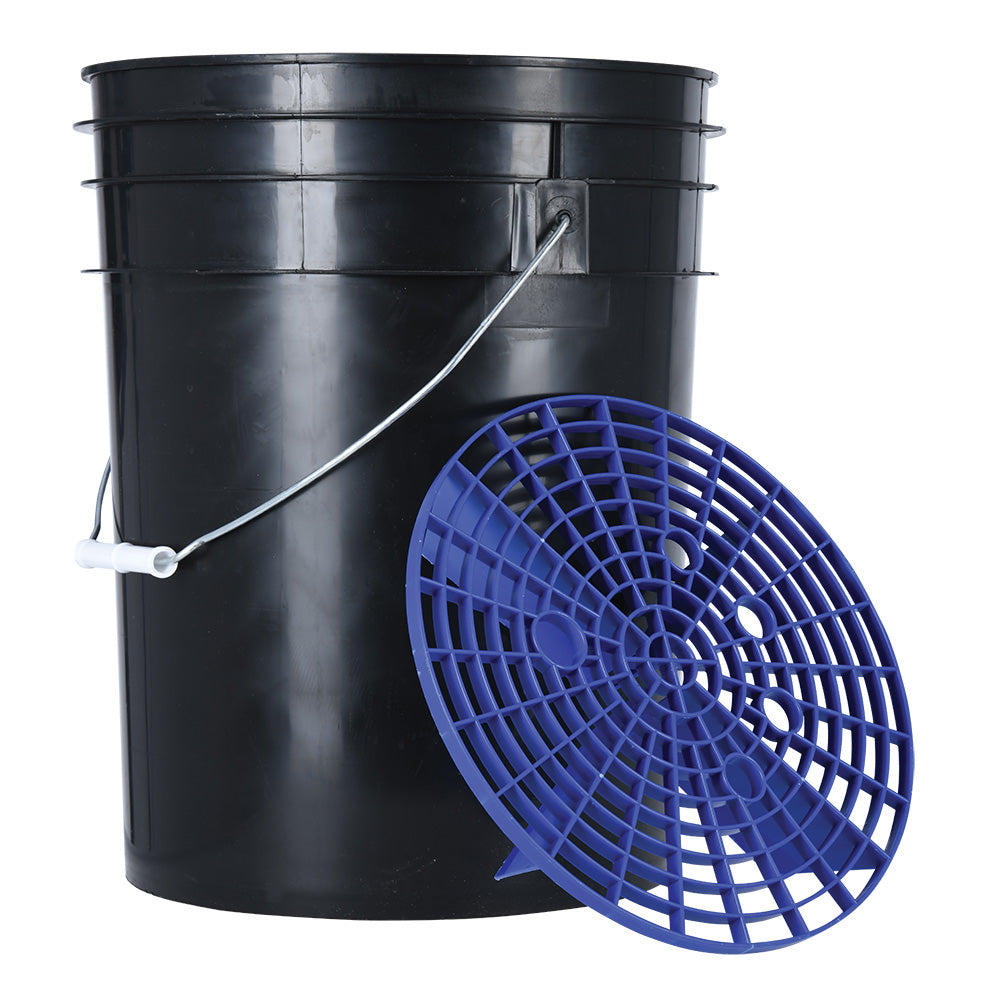 Oxford Wash Bucket Black - 20 Litres FREE 1 YEAR Returns, FREE UK Delivery | ThrottleChimp