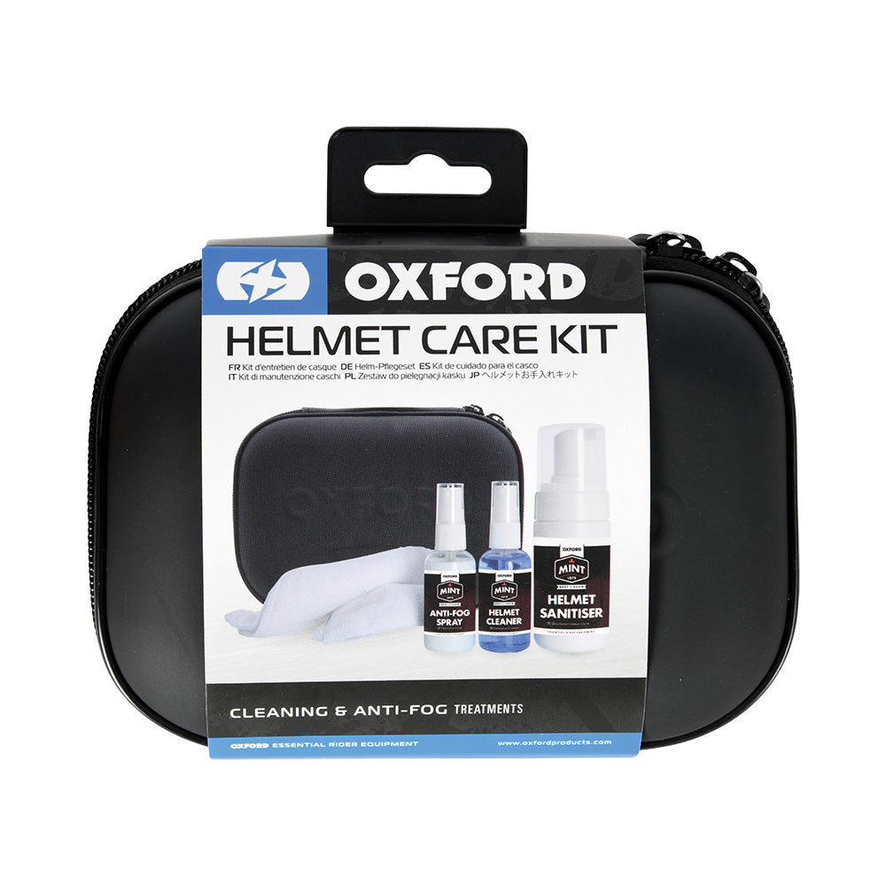 Oxford Helmet Care Kit FREE 1 YEAR Returns, FREE UK Delivery | ThrottleChimp