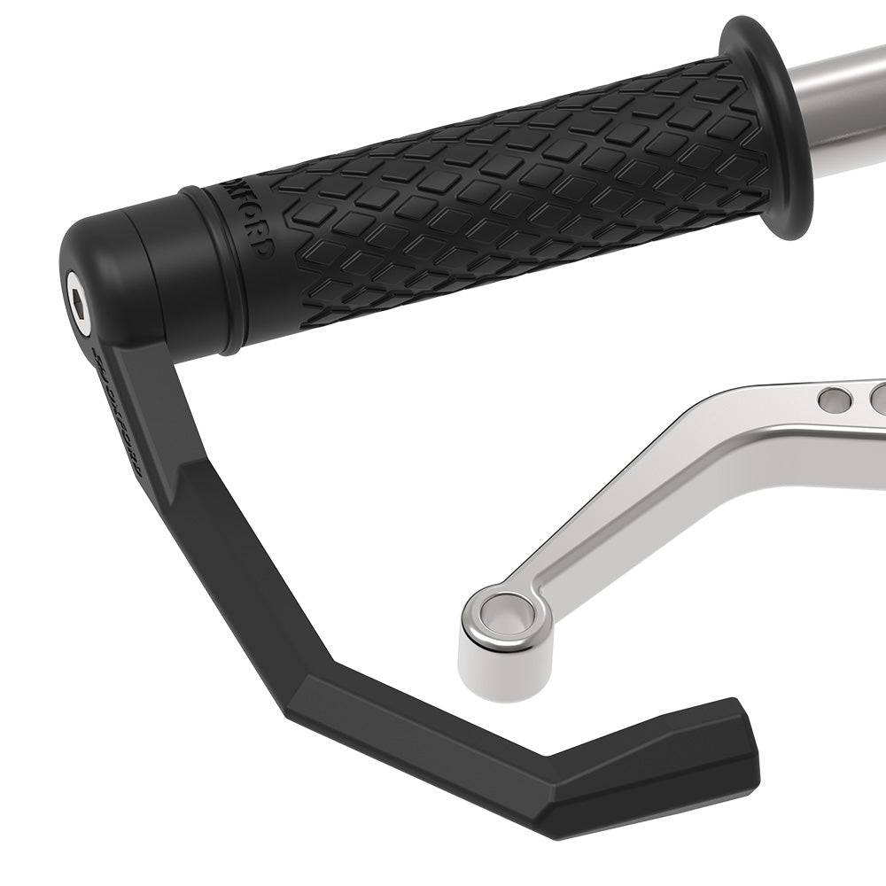 Oxford Nylon66 GF30 Right Brake Lever Guard Black FREE 1 YEAR Returns, FREE UK Delivery | ThrottleChimp