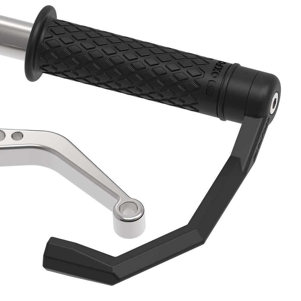 Oxford Nylon66 GF30 Left Clutch Lever Guard Black FREE 1 YEAR Returns, FREE UK Delivery | ThrottleChimp