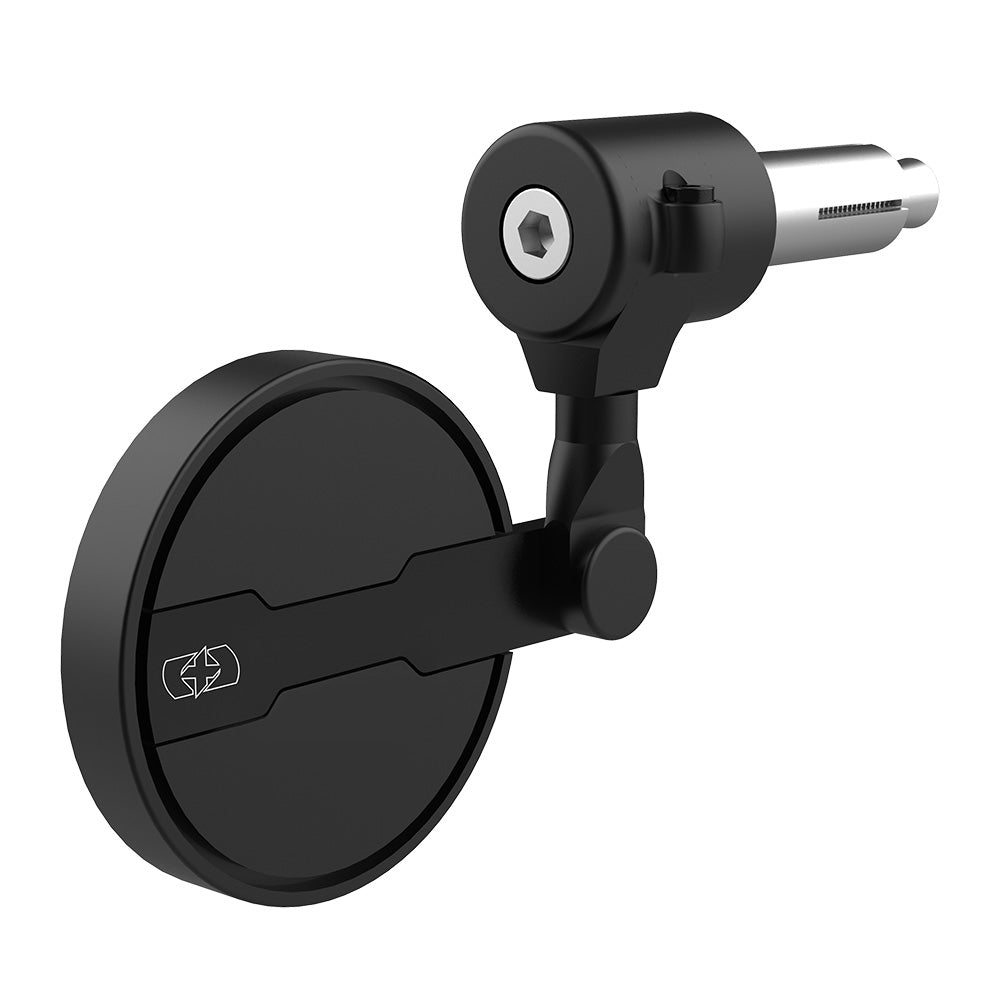 Oxford Cafe Universal Bar End Mirror Black FREE 1 YEAR Returns, FREE UK Delivery | ThrottleChimp