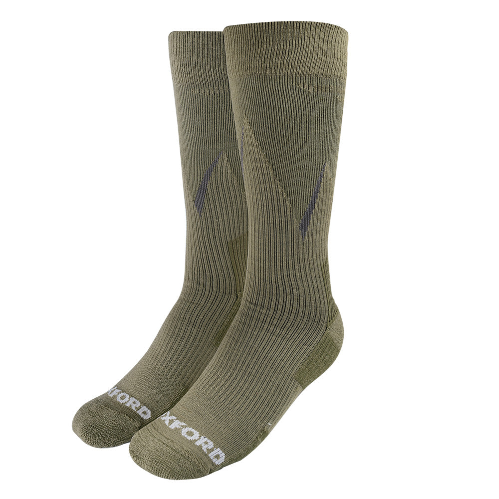 Oxford Merino Oxsocks Khaki FREE 1 YEAR Returns, FREE UK Delivery | ThrottleChimp
