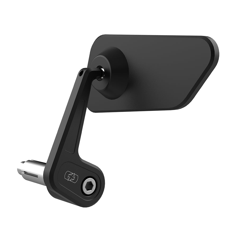 Oxford Horizon Bar End Left Mirror Black FREE 1 YEAR Returns, FREE UK Delivery | ThrottleChimp
