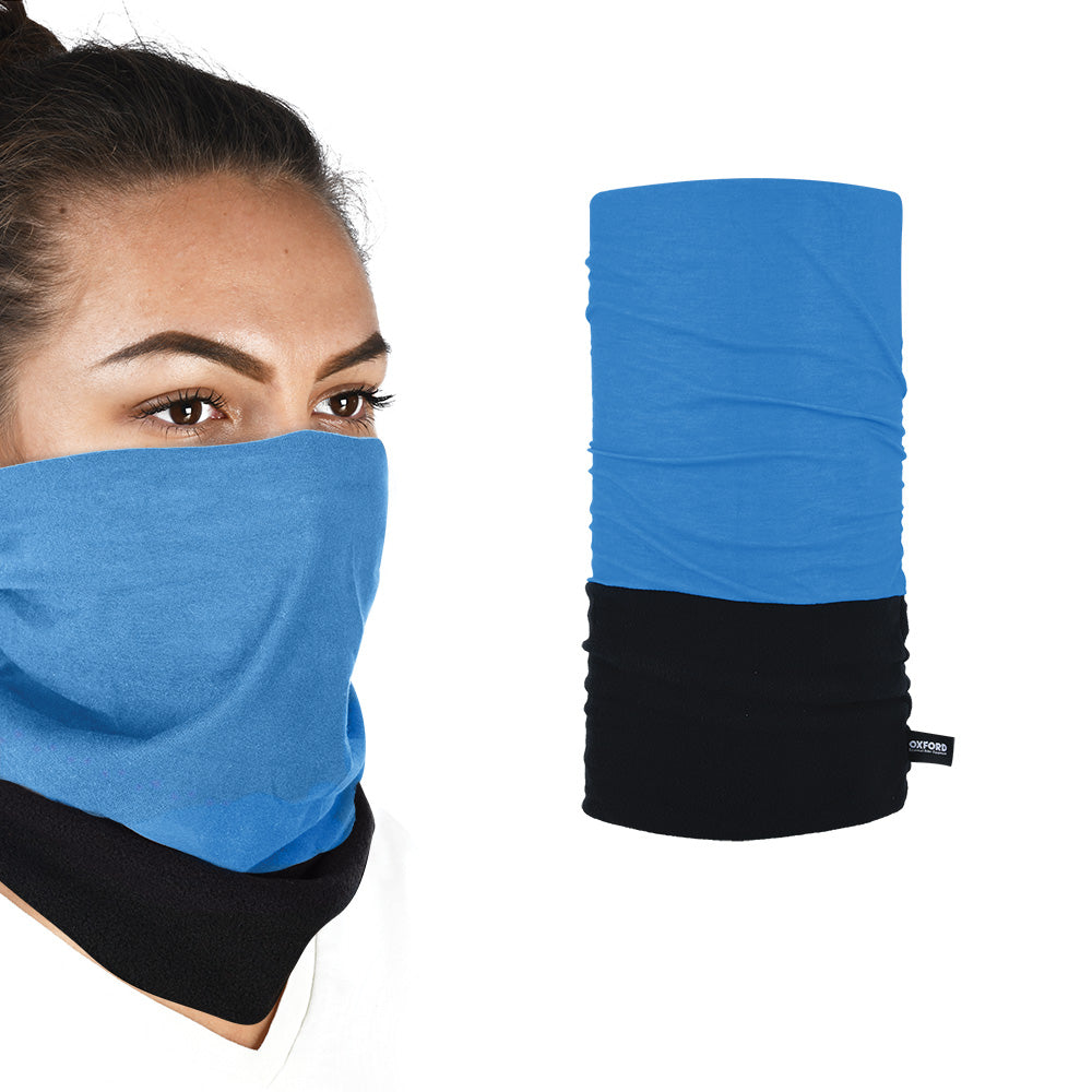 Oxford Snug Thermal Head & Neckwear Blue FREE 1 YEAR Returns, FREE UK Delivery | ThrottleChimp
