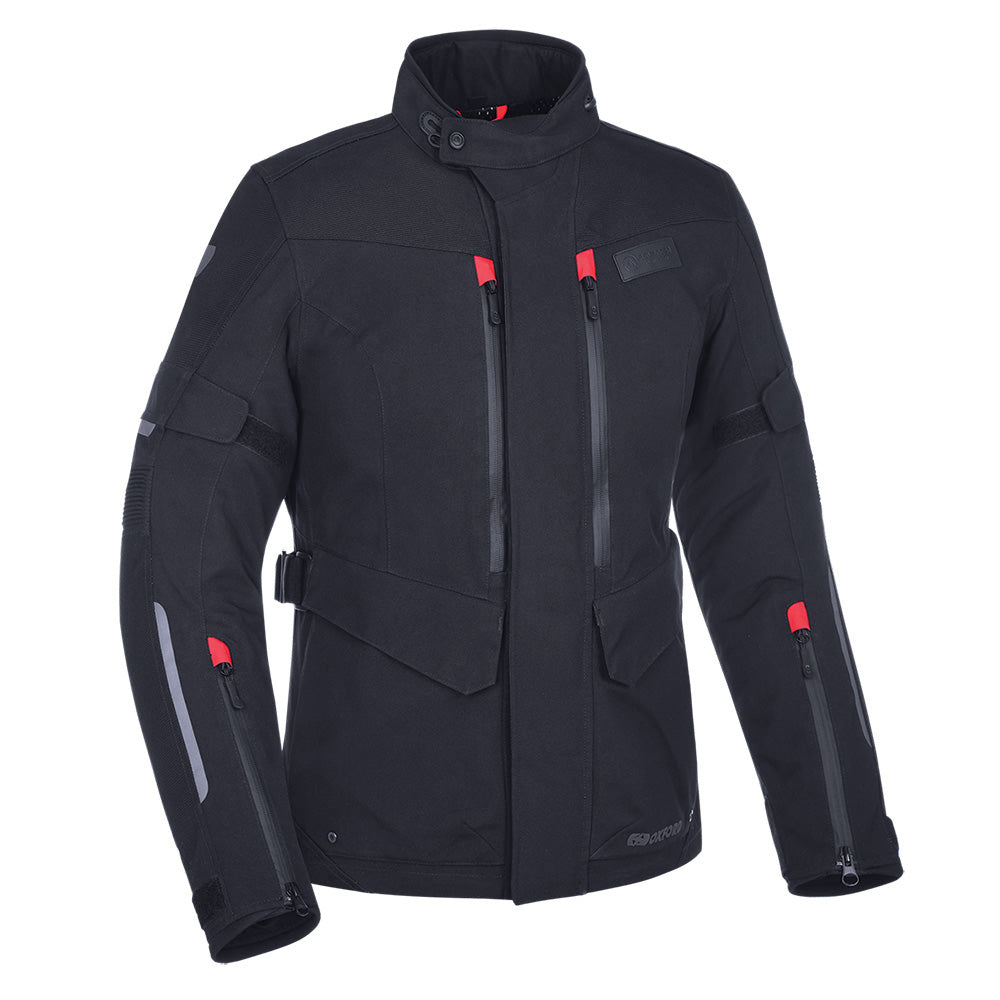 Oxford Mondial Ladies Textile Jacket Tech Black FREE 1 YEAR Returns, FREE UK Delivery | ThrottleChimp
