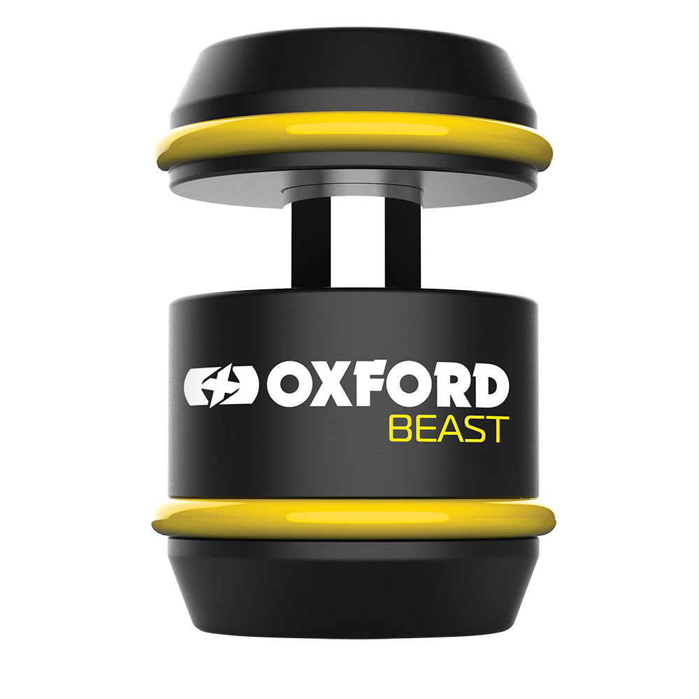 Oxford Beast Lock Black / Yellow FREE 1 YEAR Returns, FREE UK Delivery | ThrottleChimp