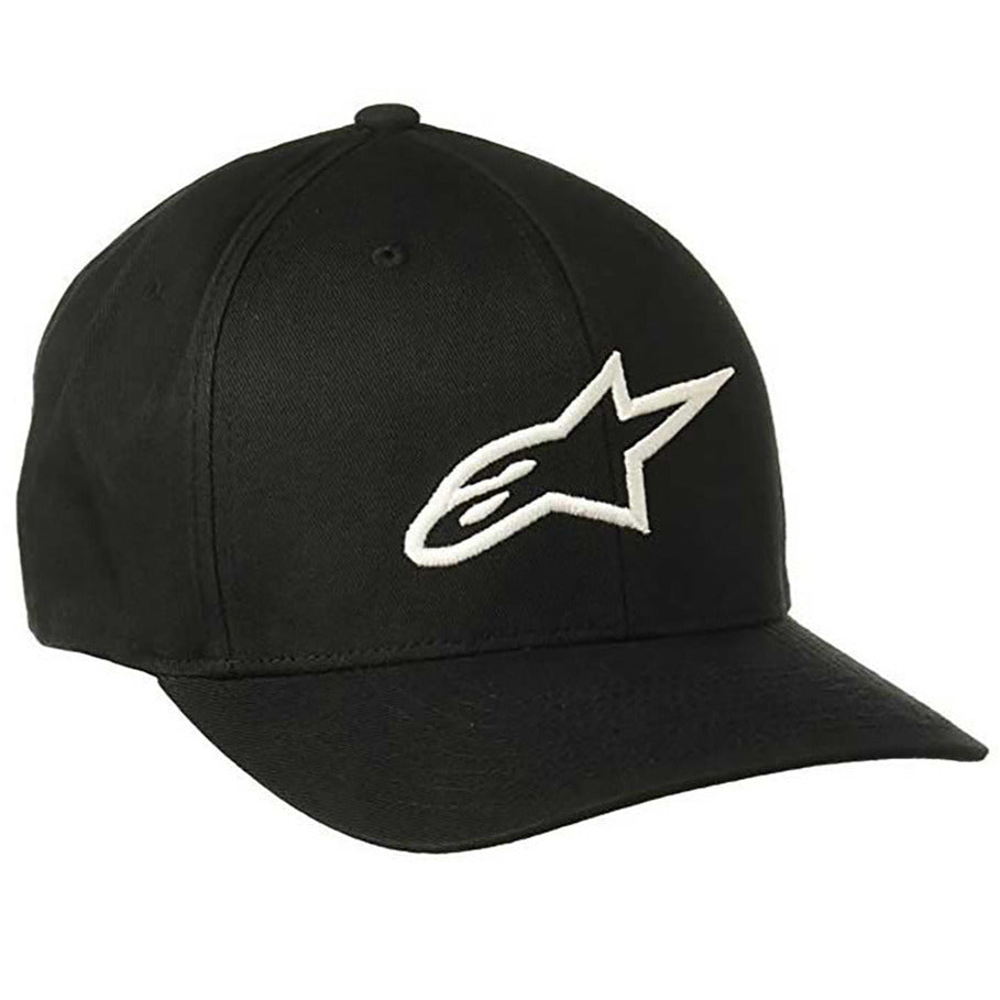 Alpinestars Ageless Curve Hat Black / White FREE 1 YEAR Returns, FREE UK Delivery | ThrottleChimp