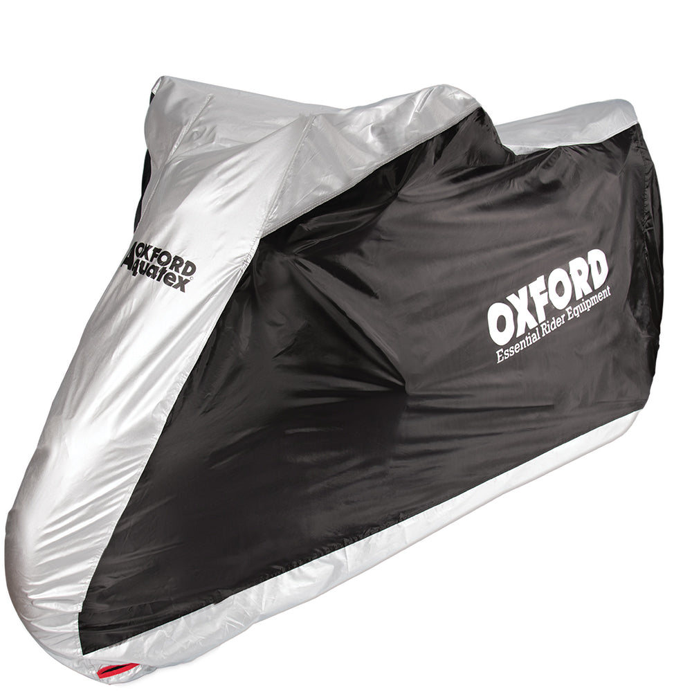 Oxford Aquatex Cover Black / Silver FREE 1 YEAR Returns, FREE UK Delivery | ThrottleChimp