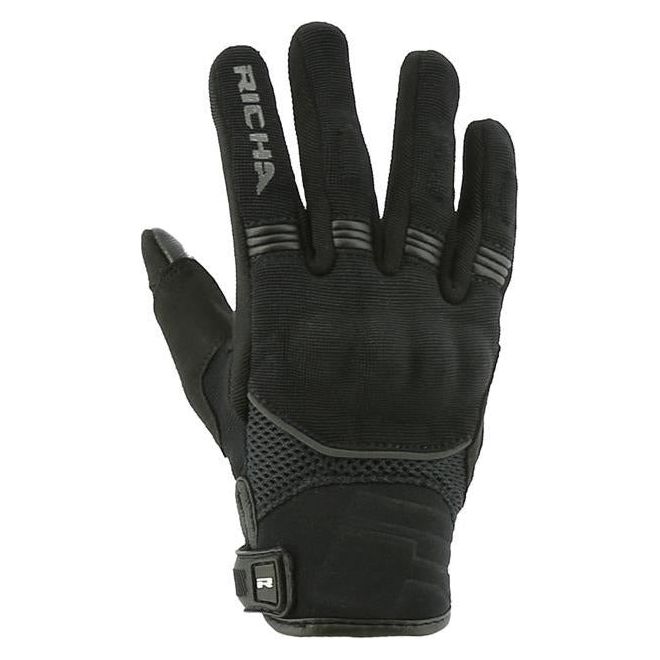 Richa Scope Kids Gloves Black FREE 1 YEAR Returns, FREE UK Delivery | ThrottleChimp