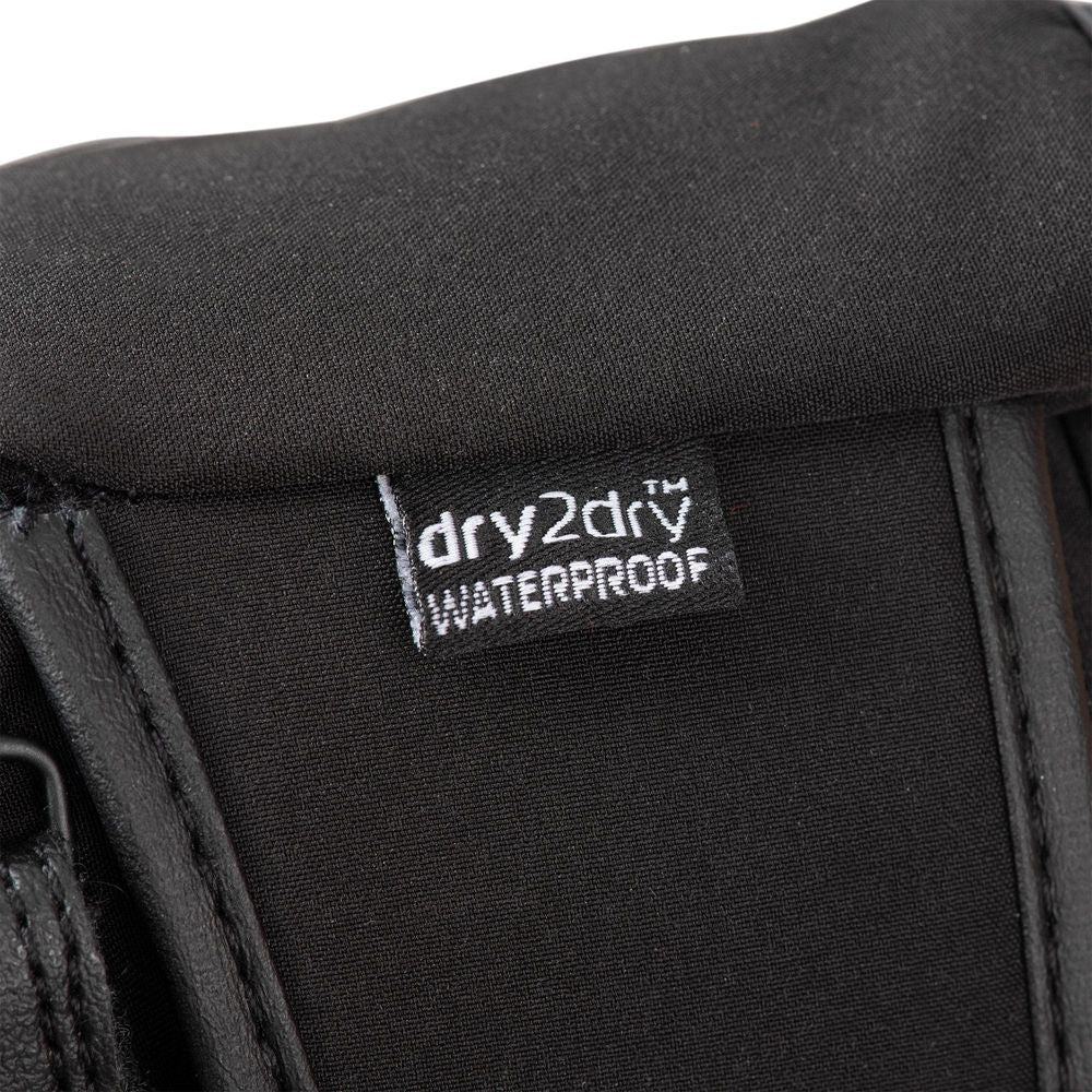 Oxford Calgary 2.0 Leather Gloves Black FREE 1 YEAR Returns, FREE UK Delivery | ThrottleChimp