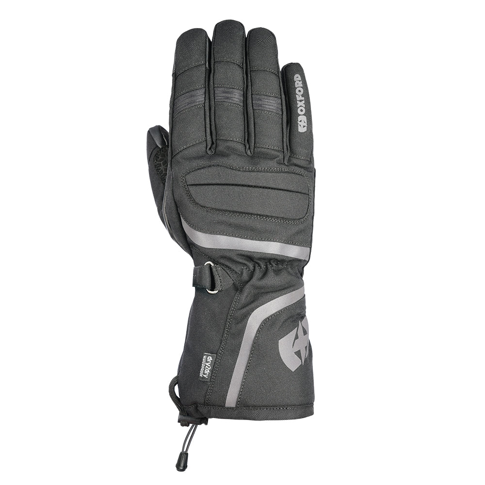 Oxford Convoy 3.0 Textile Gloves Stealth Black FREE 1 YEAR Returns, FREE UK Delivery | ThrottleChimp