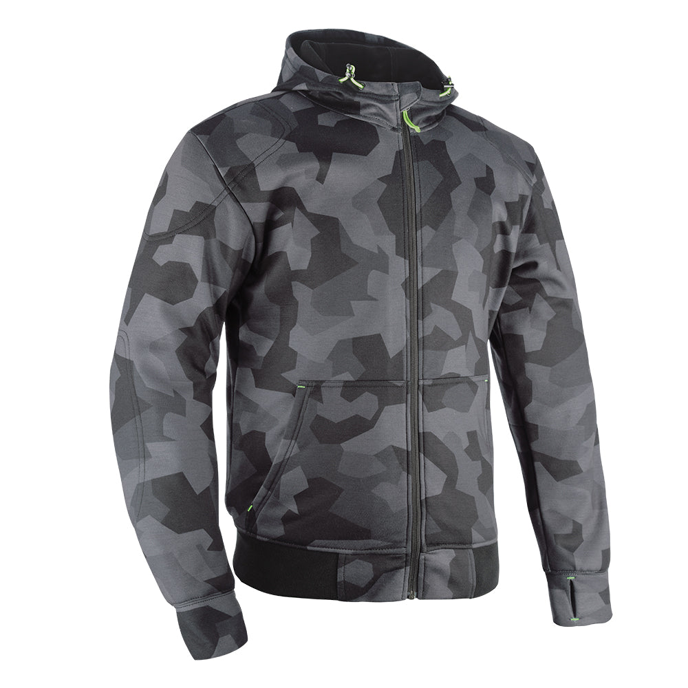 Oxford Super 2.0 Hoodie Grey Camo FREE 1 YEAR Returns, FREE UK Delivery | ThrottleChimp