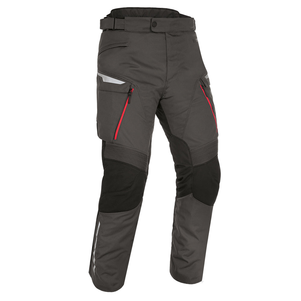 Oxford Montreal 4.0 Dry2Dry Textile Trouser Black / Grey / Red FREE 1 YEAR Returns, FREE UK Delivery | ThrottleChimp