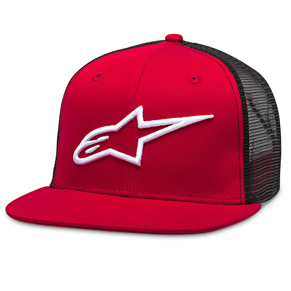 Alpinestars Corp Snapback Cap Red / Black FREE 1 YEAR Returns, FREE UK Delivery | ThrottleChimp
