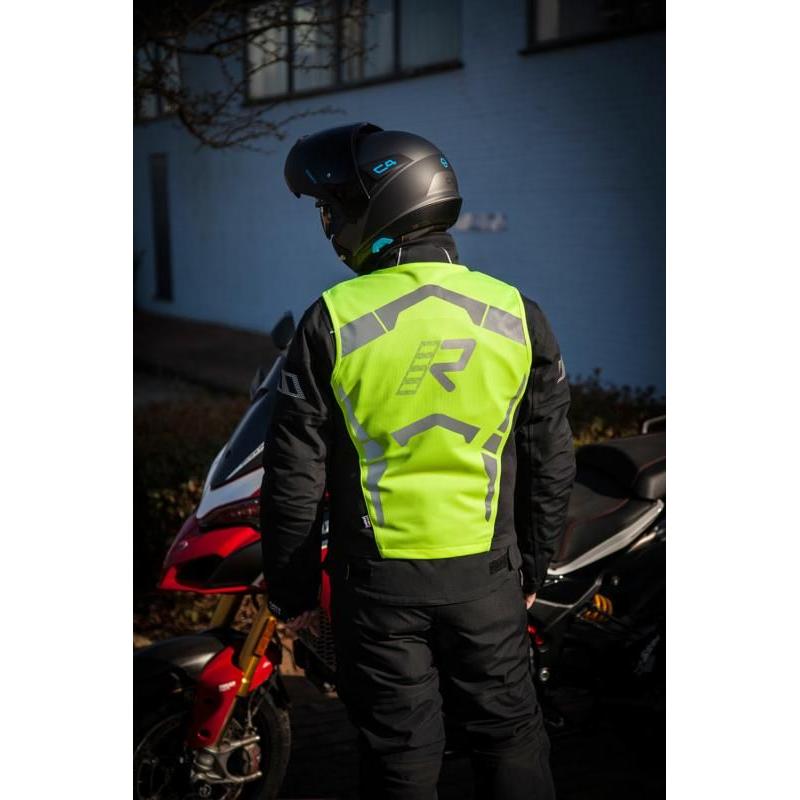 Rukka Vis Vest Fluo Yellow FREE 1 YEAR Returns, FREE UK Delivery | ThrottleChimp
