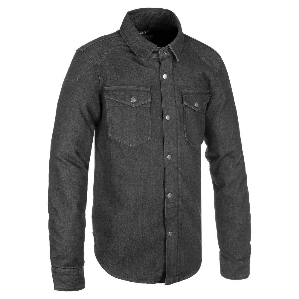 Oxford Original Approved AA Shirt Black FREE 1 YEAR Returns, FREE UK Delivery | ThrottleChimp