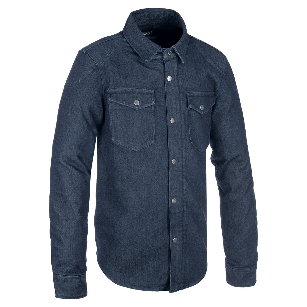Oxford Original Approved AA Shirt Indigo FREE 1 YEAR Returns, FREE UK Delivery | ThrottleChimp
