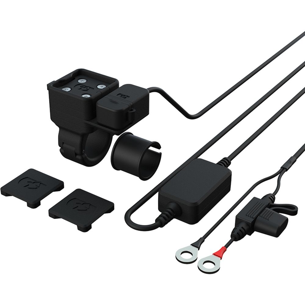 Oxford CLIQR USB Type C Handlebar Mount Kit Black FREE 1 YEAR Returns, FREE UK Delivery | ThrottleChimp