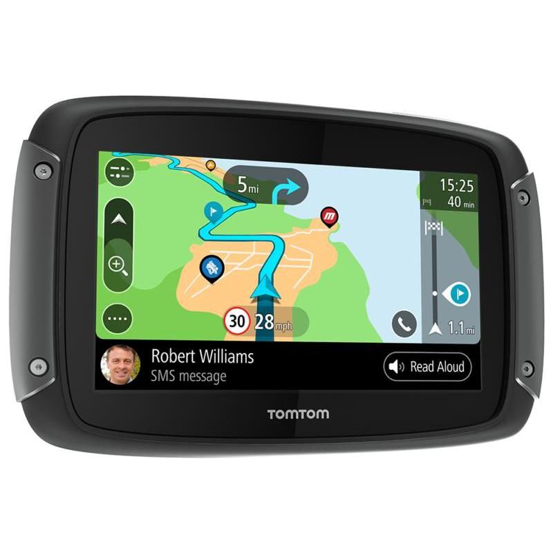 Tom Tom Rider 550 Premium Satellite Navigation System Black FREE 1 YEAR Returns, FREE UK Delivery | ThrottleChimp