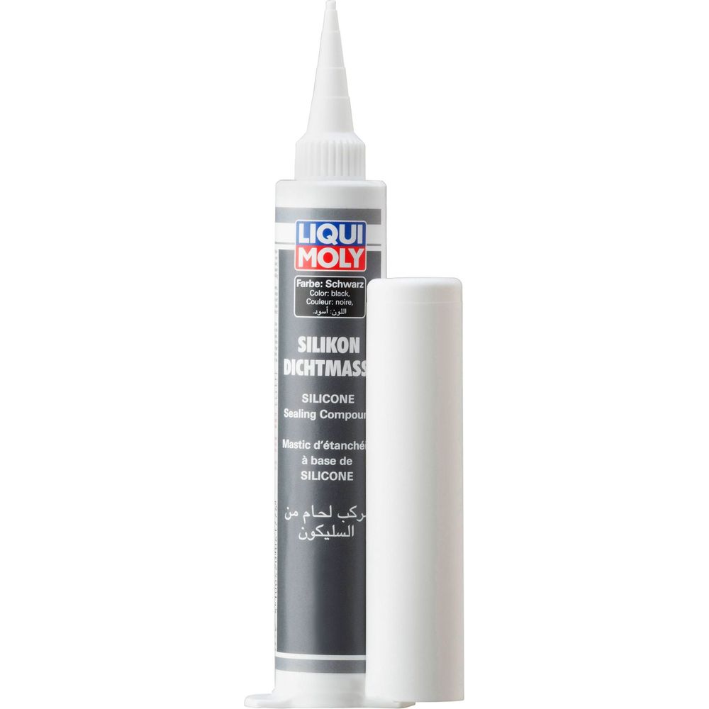 Liqui Moly Silicone Sealing Compound Black 6177 FREE 1 YEAR Returns, FREE UK Delivery | ThrottleChimp