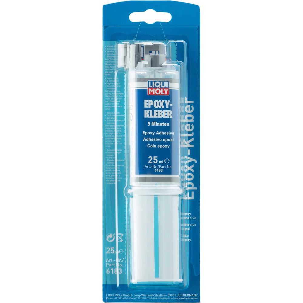 Liqui Moly Epoxy-Adhesive 6183 FREE 1 YEAR Returns, FREE UK Delivery | ThrottleChimp