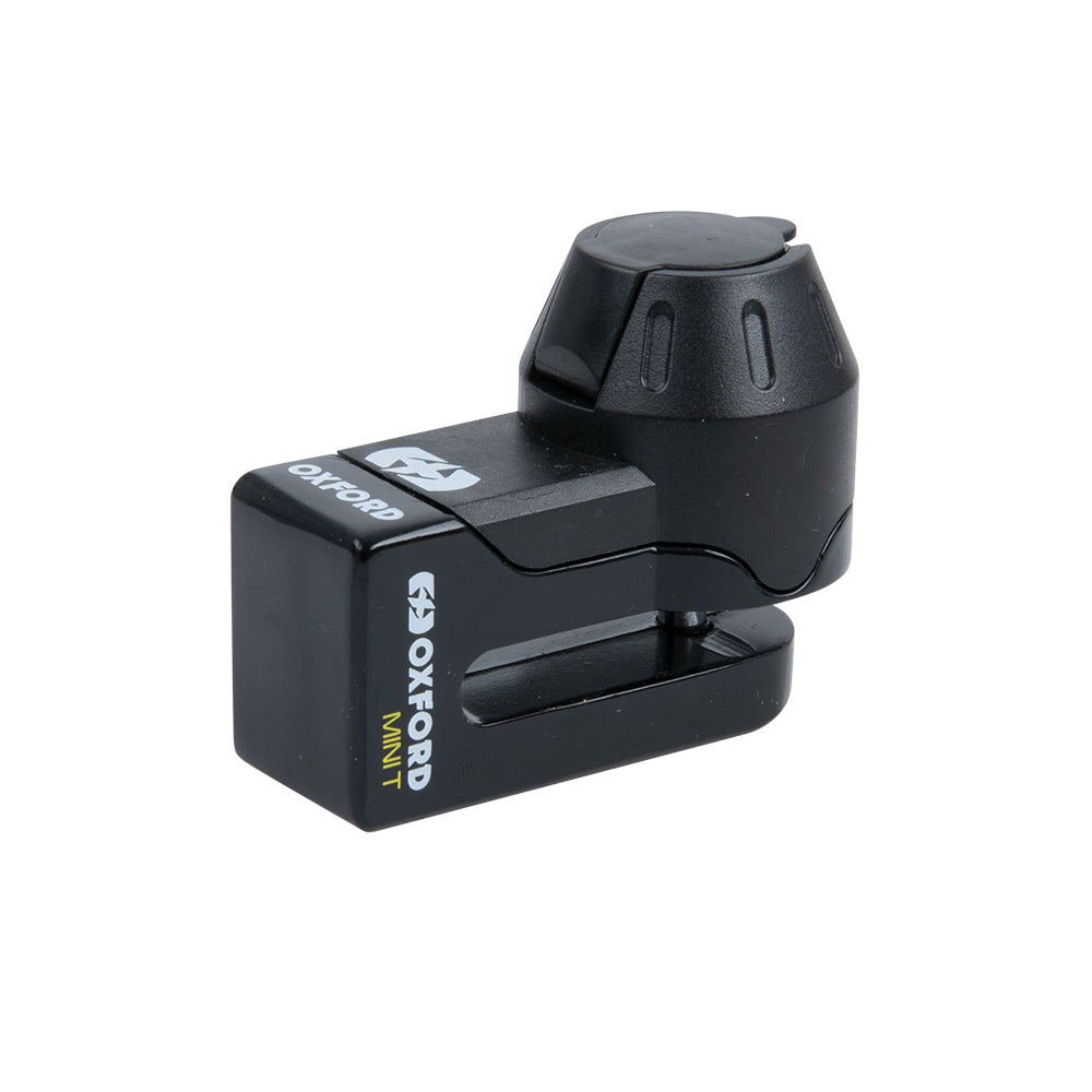 Oxford Mini T Disc Lock Black FREE 1 YEAR Returns, FREE UK Delivery | ThrottleChimp