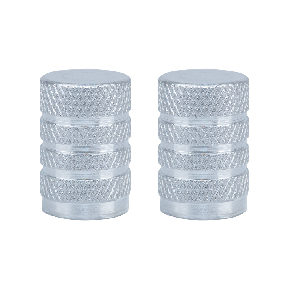 Oxford Valve Caps Silver FREE 1 YEAR Returns, FREE UK Delivery | ThrottleChimp