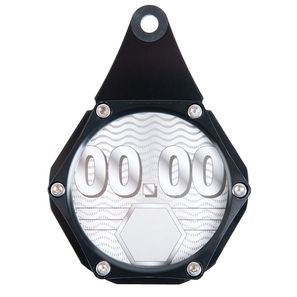 Oxford Hexagon Tax Disc Holder Black - 110 x 26mm FREE 1 YEAR Returns, FREE UK Delivery | ThrottleChimp
