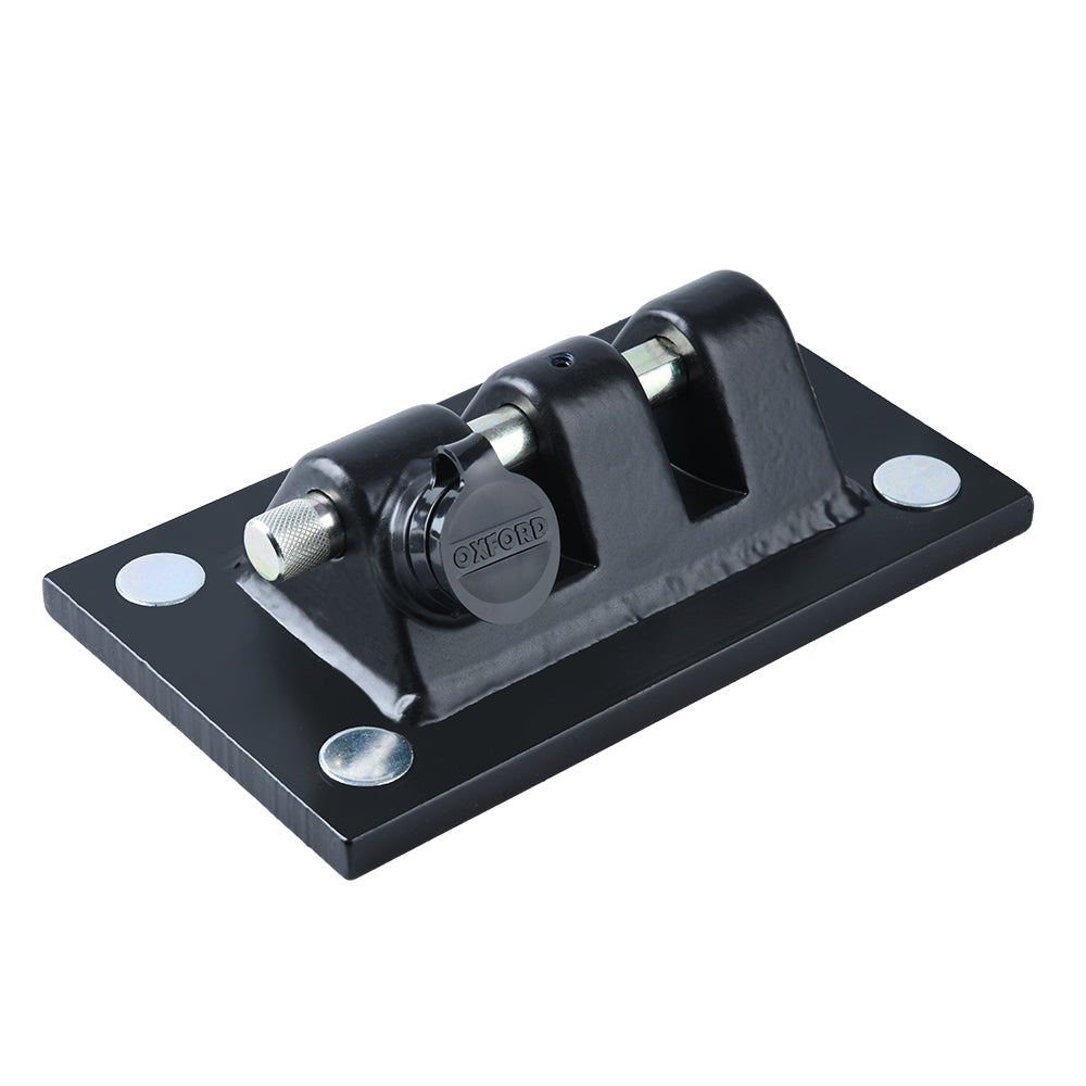 Oxford Docking Station Wall / Ground Anchor Black FREE 1 YEAR Returns, FREE UK Delivery | ThrottleChimp