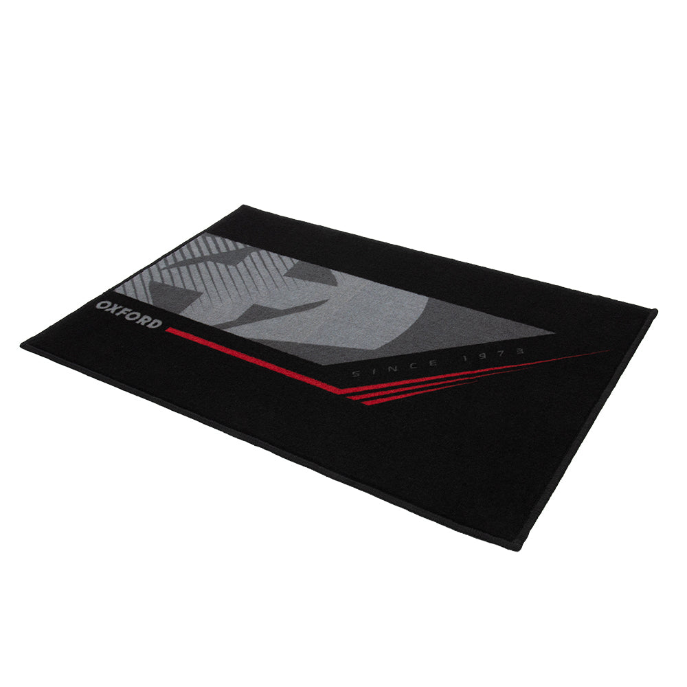 Oxford Garage Door Mat Sport Black - 90 x 60cm FREE 1 YEAR Returns, FREE UK Delivery | ThrottleChimp